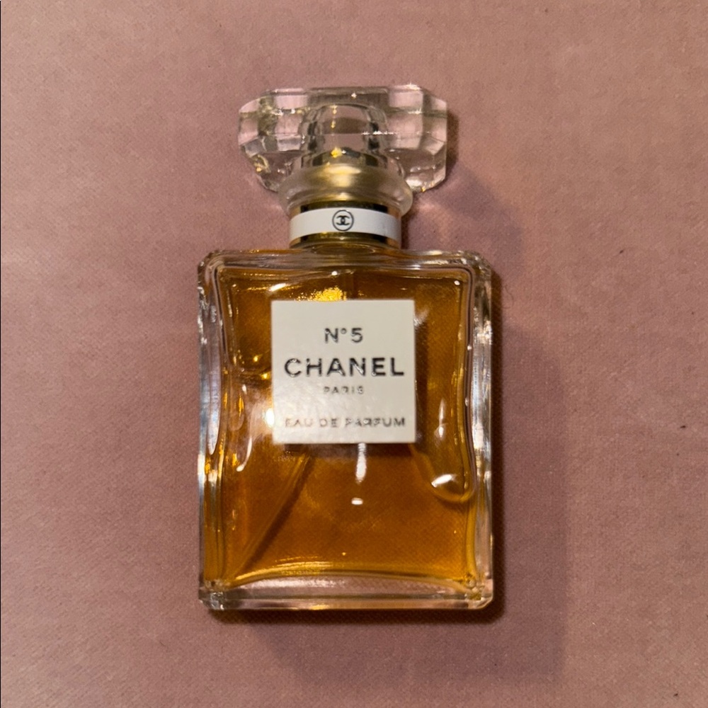CHANEL No. 5 Eau de Parfum 1.2 Oz. in Clear and Gold